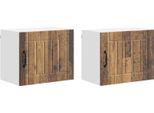 Syfax™ Mobile Da Cucina 2 Pcs Legno Vecchio 50 X 31 X 40 Cm