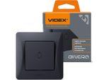 Videx Binera Campana Di Spinta Nero-Grafite IP20