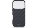 Cover Black Rock "360° Glass"" Per Apple Iphone 17 Pro, Real Carbon (00080399)"