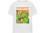 Maglietta Teenage Mutant Ninja Turtles Donna TV28429 (Xl) (Bianco)