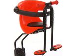 Seggiolino Per Bicicletta Per Bambini - Montaggio Anteriore - Con Barra Di Sostegno E Poggiapiedi - Fino A 20 Kg - Fissaggio Universale - Tipo 1 - Blu