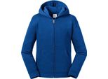 Russell Bambini Giacca Con Cappuccio Con Zip Autentica PC4024 (7-8 Anni (128)) (Blu Royal)