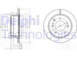 2X Disco Freno Delphi BG3859 Per Kia Sorento I (Jc) 87 5Mm 315Mm