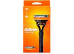Gillette Fusion5 - Rasoio Da Uomo, 1 Lametta, 2 Ricariche Di Lamette, Con Lubrastrip Per Una Rasatura Accurata