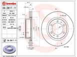 2X Disco Freno Brembo 09.D617.11 Per Toyota Hilux Pick-Up (GUN1_) 67Mm 319Mm