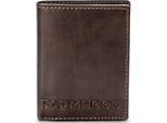 Farmhood Pelle Portafoglio Nashville Wallet Dark Brown Marrone Scuro