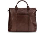 Farmhood Borsetta Borsa A Tracolla Memphis Handbag Dark Brown Marrone Scuro