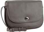 Leonhard Heyden Pelle Borsa A Tracolla Borsa Per Tablet Con Scomparto Per Laptop Nizza Crossbody Bag Taupe Grigio Talpa