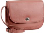 Leonhard Heyden Pelle Borsa A Tracolla Borsa Per Tablet Con Scomparto Per Laptop Nizza Crossbody Bag Oldrose Rosa Antico