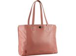 Leonhard Heyden Pelle Cartella Laptop Bag Nizza Business Shopper Oldrose Rosa Antico