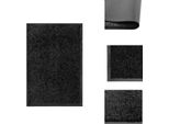 Zerbino Vidaxl Lavabile Nero 40X60 Cm - Zerbini