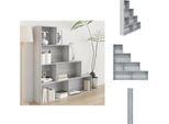 Vidaxl Libreria Grigio Sonoma 155X24X160 Cm - Librerie E Scaffalature