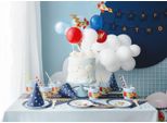 Tovaglioli Di Carta 33X33Cm 3 Veli Motivo Stelle 12 Pezzi Blu Scuro