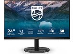 Philips S-Line 242S9JAL - Led-Monitor - 61 Cm (24") (23.8"" Sichtbar) - 1920 X 1080 Full Hd (1080P) @ 75 Hz - Va - 300 Cd/M² - 3000:1 - 4 Ms - Hdmi, Vga, Displayport - Lautsprecher - Schwarz"