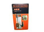 Black+Decker 51758 BXUP1100XDE Pompa Sommergibile Per Acque Sporche (1100 W, Portata Massima16,5L/H, Prevalenza Massima10,5M)
