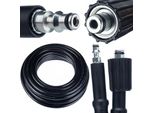 Rosfix Tubo Flessibile Ad Alta Pressione 15 M M22-Quick Connect – Ricambio Per Idropulitrici Lavor Army, Cruiser, Galaxy | 200 Bar, Nylon, Protettivo