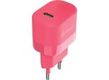 Muvit For Change Pd 25W Usb-C Charger Rosa Rosa Taglia Unica
