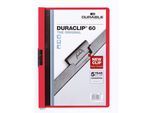 Durable Cartellina Con Clip Duraclip® 60 A4, Rosso, 220903