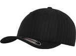 Flexfit 6195P | Cappello / Berretto / Cappello Gessato - Colore: Nero/Bianco - Taglia: L/Xl
