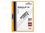 Durable Cartellina Con Clip Duraclip® 30 A4, Arancione, 220009