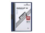 Durable Cartellina Con Clip Duraclip® 60 A4, Blu Scuro, 220907