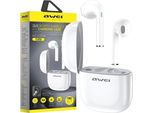 Awei Earphones Bluetooth T28 Tws+Docking White