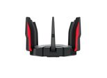 TP-LINK Archer GX90 - Wi-Fi 6 (802.11Ax) - Tri-Band (2,4 Ghz / 5 Ghz / 5 Ghz) - Porta Ethernet Integrata - Nero - Rosso - Router Da Tavolo