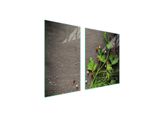 Piastre Copri Fornelli 2 Pezzi 100X52 Copri Piano Cottura In Ceramica Tagliere In Vetro Spezie Grigio