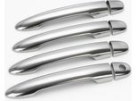 Recambo Coprimaniglia Cromato In Acciaio Inox Compatibile Per Renault Modus | Grand Modus | Bj 2004-2012