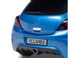 Telaio Apribagagli Cromato Per Opel Corsa D Bj 2006-2014 | Maniglia In Acciaio Inox