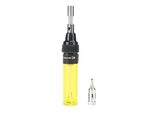 Cordless Butane Gas Blow Torch Pistola Per Saldare Ferro Da Stiro Strumento Di Saldatura 1300�� (Giallo)