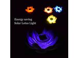 Luce Del Loto Galleggiante, Luce Del Loto, Lampada Del Fiore Del Loto Che Cambia Colore, Lampada Del Fiore Del Loto Che Cambia Colore Del Led, Lampada Del Loto Impermeabile