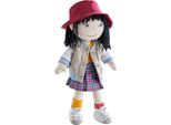 Haba Bambola Di Stoffa Unisex Bambola Yuki - Viola - Altezza 33 Cm