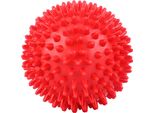 Palla Da Massaggio Con Nodi, In Plastica, 7,5 Cm, Rossa, Per Il Fitness E Il Rilassamento Muscolare