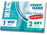 Salviette Disinfettanti Green Clean Office Cleaner