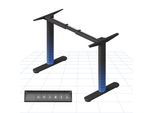 Flexispot Cylinex Scrivania Regolabile In Altezza Con Eleganti Gambe Arrotondate Capacità Di Carico 80 Kg 4 Funzioni Di Memoria, Protezione Anticollisione Nero