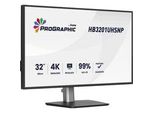 Prographic HB3201UHSNP-B1, Led-Monitor 80 Cm (31.5 Zoll), Schwarz (Matt), Ultrahd/4K, Ips, Hdmi, Dp, USB-C, Usb-Hub