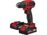 Power X-Change Akku-Bohrschrauber TE-CD 18/40 Li Bl, 18Volt Rot/Schwarz, 2X Li-Ion-Akku 2,0Ah, Im Koffer