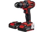 Power X-Change Akku-Schlagbohrschrauber TE-CD 18/40 Li-I +64, 18Volt Rot/Schwarz, 2X Li-Ion-Akku 2,0Ah, 64-Teiliges ZubehöR