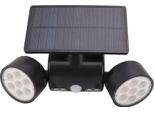 Luce Solare Del Sensore Di Movimento Di 30 Led All'aperto Luce Del Paesaggio Della Lampada Solare Della Doppia Testa Per Il Vialetto Del Giardino Del Cortile Del Patio Della Coperta