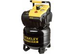 Compressore D'aria Stanley Fatmax FMXCM0021E - Tab 200/10/24V - 24L/10Bar - Sgancio Rapido Europeo - Compressore Senza Olio - Metallo - Giallo/Nero