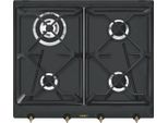 Piano Cottura Smeg SRV864AOGH Da Incasso A Gas Antracite 4 Fornelli