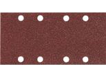 Carta Abrasiva Velcro Makita, 93 X 185 Mm, K120, 10 Pz. 93 X 185 Mm - K120 - 10 Pz. - 8 Fori
