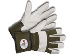 Kixx Guanti Per Bambini Taglia 6 Guanti Da Giardinaggio Antiscivolo Verde Bianco Guanti Protettivi