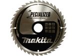 Lama Makita Specialized 190 X 30 Mm 190 X 30 Mm - 24 Denti - Legno