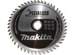 Lama Per Sega Circolare Makita, Specialized, Tct Tct - 160 X 20 Mm - 48 Denti - Legno