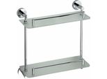 Mensola Da Bagno Bemeta Omega Doppio Vetro 400 Mm