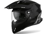 Airoh Commander Carbon Motocross Helm (Nero/Carbonio, M (57/58))