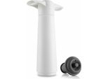 Vacu Vin Weinpumpe Weiß Mit Stopfen, Wine Saver, Vakuumpumpe, Kunststoff, Edelstahl, Weiß, Grau, 08542606