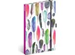 Quaderno A Righe Con Elastico - Blocco Note Per Donne E Ragazze - Quaderno Diario Per Scuola E Lavoro (Pennini)